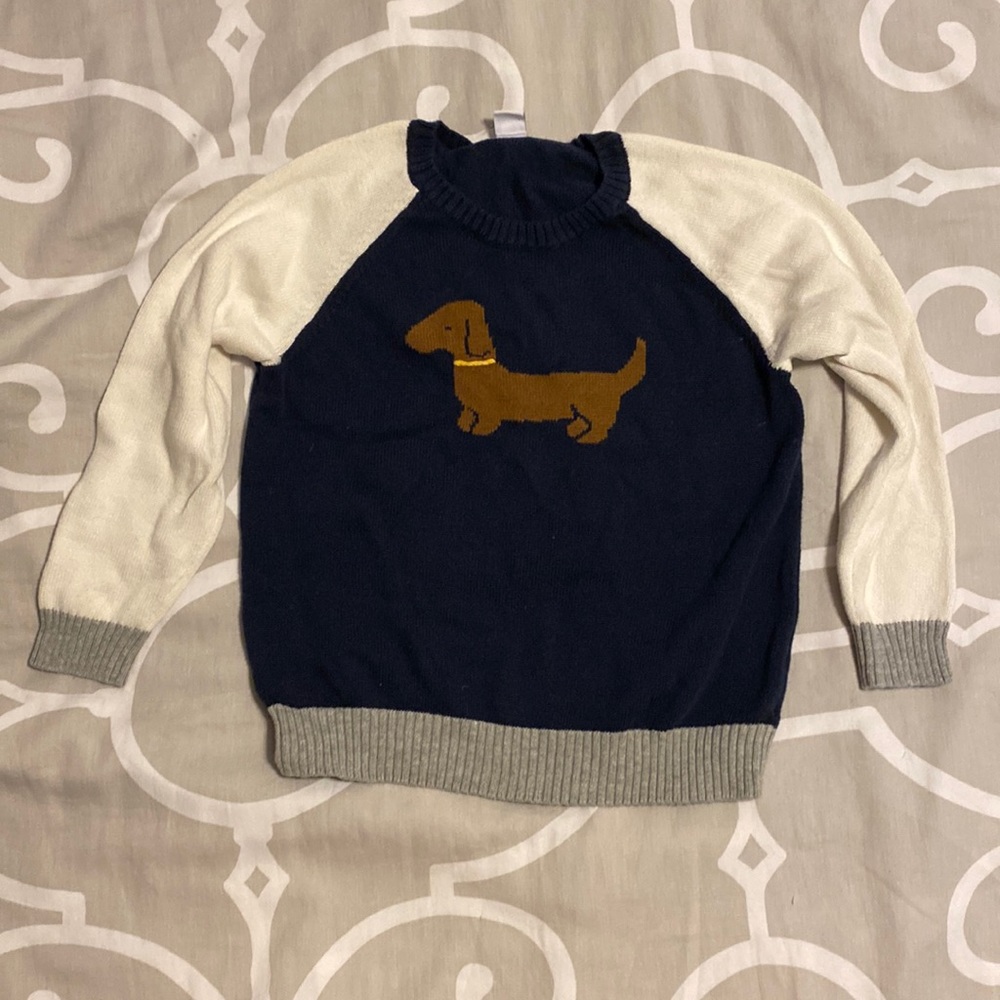 Janie and Jack Dog Sweater